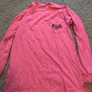 Victoria’s Secret pink long sleeve shirt